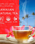 Mana Hibiscus Tea  Herbal Black Tea  All Natural Wellness Tea  Refreshing Uplifting and Energizing Tea with Cinnamon  Mint  Supports Immune Health 20 Tea Bags