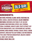 Campbells Chunky Soup OLD BAY Seasoned Clam Chowder 1525 oz Microwavable Bowl