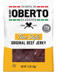 Oh Boy Oberto Classics Thin Style Original Beef Jerky 12 Ounce Pack of 8