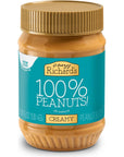 Crazy Richard's 100% All-Natural Creamy Peanut Butter, No Added Sugar Peanut Butter Non-GMO, Vegan (16 Ounce (Pack of 1))