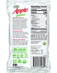 Sensible Portions Apple Straws, Cinnamon, Snack Size, 1 Oz (Pack of 24)