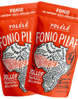 Yolélé Fonio Grain Pilaf Mix African Supergrain Ancient Grains Organic GlutenFree Non GMO Vegan Protein Super Food PaleoFriendly Rice Alternative Jollof Tomato Bell Pepper and Onion 2 Pack