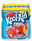 Kool-Aid Summer Blast Tropical Punch Flavored Powdered Drink Mix - 19 oz Canister