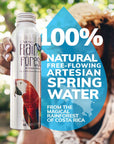 RainForest Artesian Water from Costa Rica Aluminium Reusable Bottle 169 oz  500 mL 12 Pack