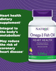 Natrol Omega-3 1200mg Fish Oil, 60 Softgels