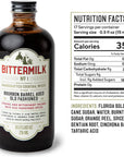 Bittermilk No1 Bourbon Barrel Aged Old Fashioned Mix  Not Just Simple Syrup for Cocktails  Drink Mixes for Cocktails  Old Fashioned Drink Mixers Makes 17 Cocktails