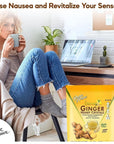 Prince of Peace Instant Ginger Honey Crystals with Lemon 60 Sachets  Instant Hot or Cold Beverage  Easy to Brew  Drink Like a Tea  Caffeine and Gluten Free  Real Ginger