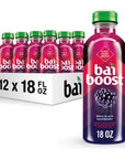 Bai Boost Buka Black Raspberry Antioxidant Infused Beverage 18 fl oz bottle Pack of 12