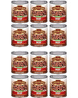 Keystone Meats All Natural Canned Beef 28 Oz Long Shelf Life Emergency Food For Camping Canned Meat Fully Cooked Ready to Eat  Gluten Free Pack of 12