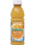 Tropicana 100 Orange Juice 10 Fl Oz Pack of 24  Real Fruit Juices Vitamin C Rich No Added Sugars No Artificial Flavors