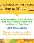 Simple Mills Organic Seed Crackers, Everything - Gluten Free, Vegan, Healthy Snacks, Paleo Friendly, 4.25 Ounce (Pack of 1)