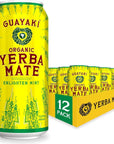 Guayaki Yerba Mate, Clean Energy Drink Alternative - 15.5oz (Pack of 12)