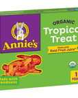 Annie's Organic Bunny Fruit Flavored Snacks, Tropical Treat, Gluten Free, 10 Pouches, 7 oz.