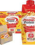 Premier High Nutrients Shake Salted Caramel Popcorn Protein shakes Snacks 11 fl oz 15 pk