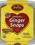 SHASHA Ginger Snap Cookies 12 OZ