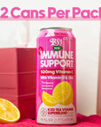 Ryl Immune Support Iced Tea Pink Lemonade 500mg Vitamin C with Vitamin D  Zinc Zero Sugar Zero Calories 160 Fl Oz 12Pack