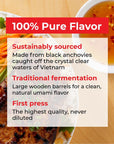 Red Boat Fish Sauce | Premium 40°N fish sauce sustainably made with just two ingredients in Vietnam | Keto, Paleo, & Whole 30 friendly | Gluten and sugar free with no preservatives | 64fl oz. bottle