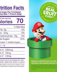 Funables Fruit Snacks, Super Mario Shaped Fruit Flavored Snacks, Pack of 10 0.8 ounce Pouches