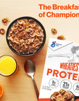 Wheaties Protein Breakfast Cereal Honey Pecan 21g Protein Breakfast of Champions 164 oz