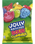 JOLLY RANCHER Gummies Sours Assorted Fruit Flavored Candy Bag 65 oz