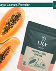 Lily of the Valley Green Papaya Powder  Naturally Rich in Papaya Enzym  Papaya Extracts for Smoothies  Shakes  Vegan  GlutenFree  Packed in Resealable Pouch 8oz 226g