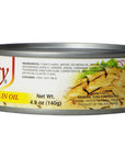 Century Tuna Flaked Light Tuna in Oil  High in Protein and Rich in Omega 3 DHA Canned Tuna 49 Ounce Pack of 12