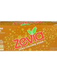 Zevia Zero Calorie Soda Cream 12 Fluid Ounce