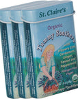 St Claires Organics Tummy Soothers 15 Ounce Tin Bundle of 3  GlutenFree Vegan GMOFree Plantbased AllergenFree  Made in The USA in a Dedicated AllergenFree Facility