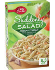 Betty Crocker Suddenly Creamy Italian Pasta Salad Mix 83 oz Pack of 6