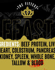 Whole Feast Carnivore Protein Powder/Buttery Vanilla - Nose-to-Tail Organ Blend (Liver, Colostrum, Whole Bone, Heart) “Strength Makes All Other Values Possible” | The Fittest