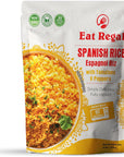 Eat Regal Spanish Style Rice In Hood  Tray Ready To Eat in 90 Seconds Microwavable in just 90 Seconds Nutritious  Delicious 88 Ounce Pack of 8