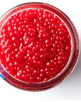 Eurocaviar  Shikran  Smoked Herring Red Caviar Pearls 352 oz 100 g Premium Caviar Alternative