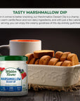 Walden Farms Marshmallow Dipping 12 oz Jar  Smooth  Creamy Vegan Paleo and Keto Friendly 0g Net Carbs  Perfect for Fruit Platters Ice Cream Parfait Smoothies Crackers and More