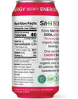 Sati Soda  Organic  Functional 12 Pack  4045 Calories Only 9 Grams of Organic Cane Sugar AllNatural Ingredients with Benefits