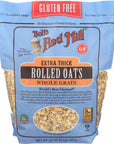 Bobs Red Mill Gluten Free Extra Thick Rolled Oats 32 Oz