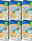 Wylers Light Singles To Go Drink Mix Peach 6 pack 48 Drink Sticks Total