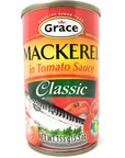 Grace Mackerel in Tomato Sauce 10 Pack Bundle