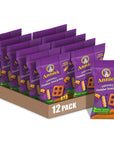 Annies Organic Cheddar Snack Mix With Assorted Crackers and Pretzels 25 oz Bag Pack of 12