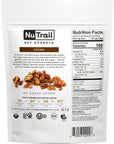 NuTrail Nut Granola, Cacao, No Sugar Added, Gluten Free, Grain Free, Keto, Low Carb, Healthy Breakfast Cereal 8 oz. 6 Count