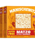 Manischewitz All Natural GlutenFree Matzo Style Squares 10 Ounce 3 Pack