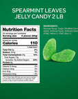 Spearmint Leaves Jelly Candy 2Pound Bag