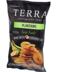 Terra Chips, Plantain Sea Salt, 5 oz