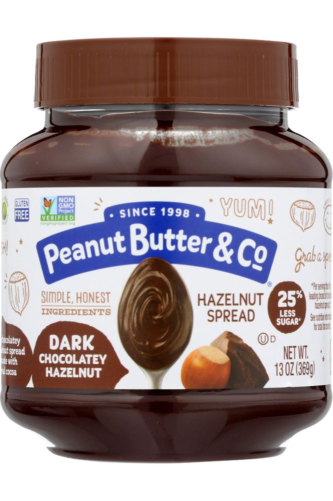 Peanut Butter  Co Hazelnut Spread Dark Chocolatey Hazelnut 13 Oz