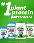 Orgain Organic Vegan Protein Powder Strawberries  Cream  21g Plant Based Protein 4g Prebiotic Fiber Low Net Carb No Lactose Ingredients No Added Sugar NonGMO For Shakes  Smoothies 203 lb