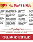 Vigo Authentic Red Beans  Rice Low Fat 8oz Red Beans  Rice Pack of 12