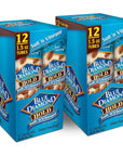 Blue Diamond Almonds Salt N Vinegar Flavored Snack Nuts Single Serve Bags 15 oz 2 Packs of 12