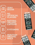 MACHU PICCHU Organic Energy Drink Sugar Free - 12 Fl oz (Pack of 12)