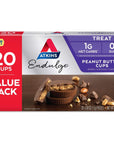 Atkins Endulge Peanut Butter Cups, Dessert Favorite, Low Carb, 0g Sugar, 20 Count