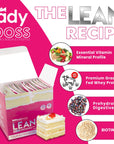 Ladyboss Protein Nutritional Meal Shake Vanilla Flavor  Soy Free  Gluten Free  Non GMO Protein Source 20 Individual Serving