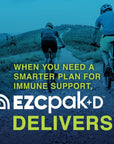 EZC Pak+D 5-Day Immune System Booster with Echinacea, Vitamin C, Vitamin D & Zinc for Immune Support - Vitamins for Immune System Support, Immune Boosters for Adults